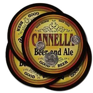  Cannella Beer and Ale Coaster Set