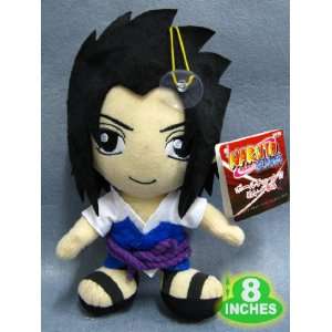  NARUTO Sasuke Uchiha 8 inch Shippuden Plush Toys & Games