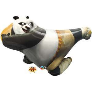   Jumping Kicking Po Kung Fu Panda 2 39 Balloon Mylar