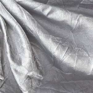  45 Wide Crushed Lame Silver Fabric By The Yard Arts 