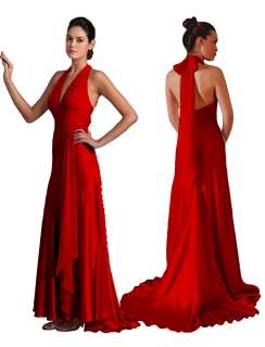 Formal 4 colors wedding prom party maxi gown evening dress US 6 18 