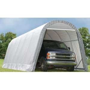   Shelter Logic Portable Garage RV Boat SUV Truck Car Carport Grey#76581