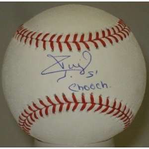  Carlos Ruiz Autographed Ball   inscr Chooch JSA 