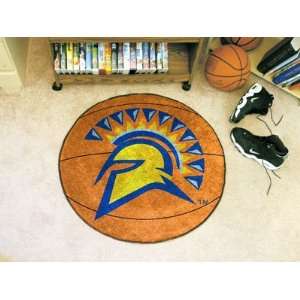  San Jose State University Round Basketball Mat (29 
