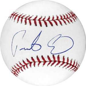  Fausto Carmona Autographed Baseball