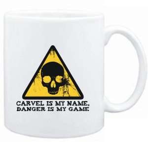  Mug White  Carvel is my name, danger is my game  Male 