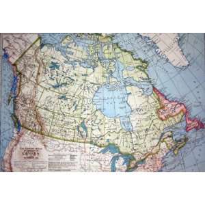  Canada Map Decorative Paper by Cavallini & Co.   Gift Wrap 