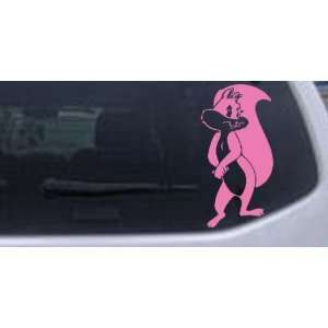 Penelope Cartoons Car Window Wall Laptop Decal Sticker    Pink 30in X 