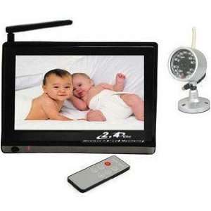  2.4g wireless baby monitor 7 lcd night version camera 