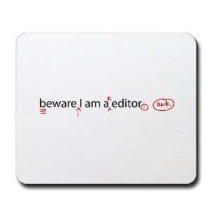  I Am An Editor Funny Mousepad by  Office 