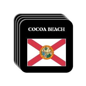  US State Flag   COCOA BEACH, Florida (FL) Set of 4 Mini 