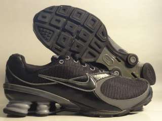 Womens Nike Shox Navina + 4 Black Gray Sneakers Sz 8.5  