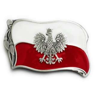  POLISH FLAG Belt Buckle POLAND Clothing