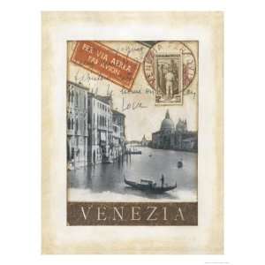   Venice Giclee Poster Print by Tina Chaden, 12x16