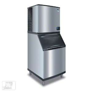 Manitowoc ID 1203W_B 570 1165 Lb Full Size Cube Ice Machine w/ Storage 