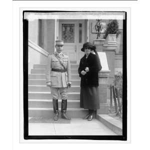   Historic Print (M) Col. George Dumont & wife, 2/28/22