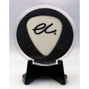Eric Clapton EC White 2008 Guitar Pick With MADE IN USA Display Case 