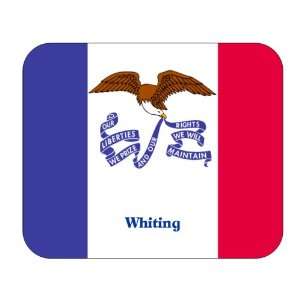  US State Flag   Whiting, Iowa (IA) Mouse Pad Everything 