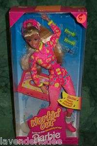   doll 1996 Workin Out Barbie mint in box with music cassette  