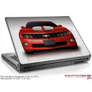   Laptop Skin 2010 Chevy Camaro Victory Red White Stripes Electronics
