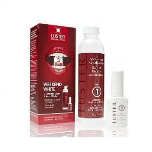  Luster Weekend White Tooth Whitening System Health 
