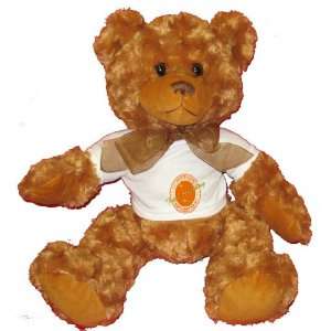   World ITS MY LIFE GET USED TO IT Plush Teddy Bear with WHITE T Shirt
