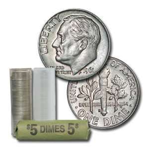    $5.00 (50 ct) 90% Silver Coins   BU   (Dimes) 