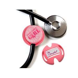  Fight Like a Girl Breast Cancer Awareness Stethoscope Id 