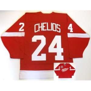  Chris Chelios Detroit Red Wings 2002 Stanley Cup Jersey 