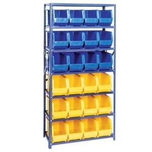  Complete Storage System 18 x 36 x 75, 6 Shelves, 10 QUS270 