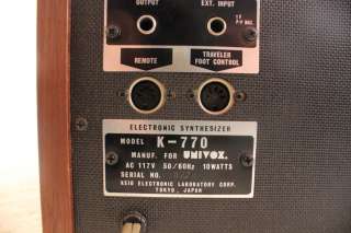 Korg 770 Vintage Analog Synthesizer  