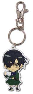 One Piece Action Key Chain 3 Luffy Anime Import NEW  