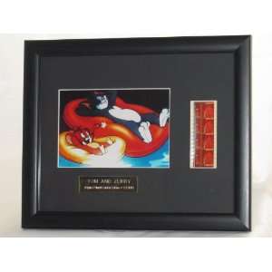  Tom and Jerry Framed Film Cells Plaque   11.25x9.25 