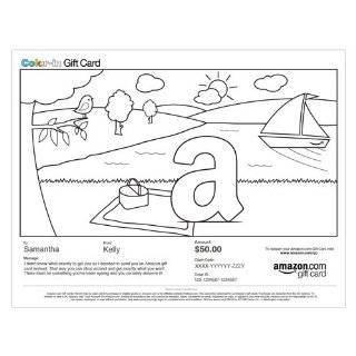  Gift Card   Print   Park Picnic   Color In