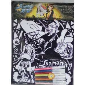  Shonen Jumps SHAMAN KING Flitter Velvet Doodle Poster Kit 