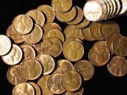 OLD SAN FRANCISCO MINT LINCOLN WHEAT CENTS   TUBE OF 50  