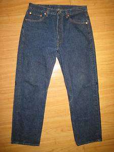 1800 Levis vintage USA 501 jeans 35x32 shrink to fit  