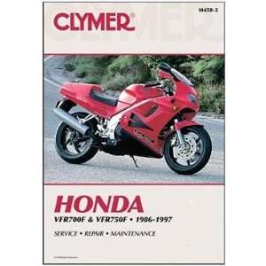 Clymer Honda V Fours VFR 700F 750F Manual Automotive