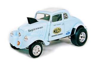 Precision Miniatures 118 1933 Willys Unchopped Gasser  Ohio George 