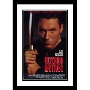 Ulterior Motives 20x26 Framed and Double Matted Movie Poster   Style A