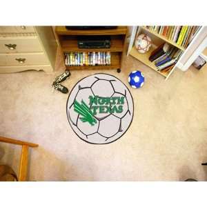  BSS   North Texas Mean Green NCAA Soccer Ball Round Floor 
