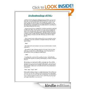 Learn All About   Understanding HTML Janet Chiz  Kindle 