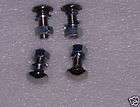 57 58 59 FORD BUMPER BOLTS SET OF 4 W/ NUTS STAINLESS