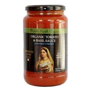   Tomato & Basil Sauce   20 oz. glass jar