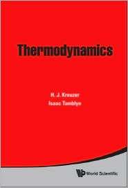 Thermodynamics, (9814327522), H. J. Kreuzer, Textbooks   Barnes 