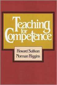   Competence, (0807727253), Howard Sullivan, Textbooks   