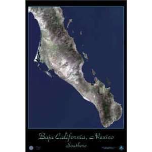  Southern Baja California, Mexico (Natural Color) Satellite 