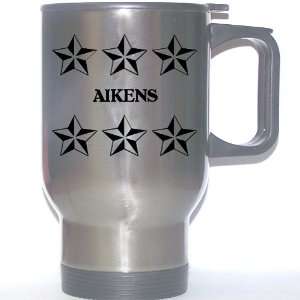  Personal Name Gift   AIKENS Stainless Steel Mug (black 