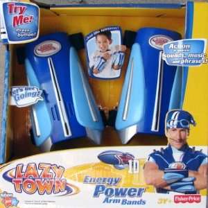   Lazy Town Roleplay Toy Sportacuss Energy Power Arm Bands Toys