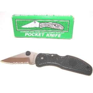  Pocket Knife with Locking Blade & Handle with Clip